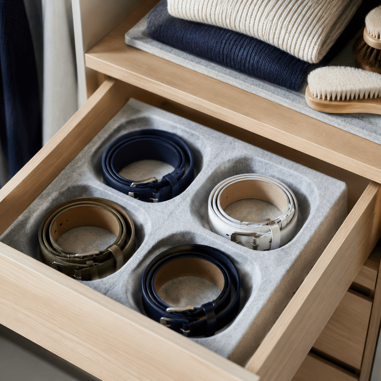 Belt Roll Organizer