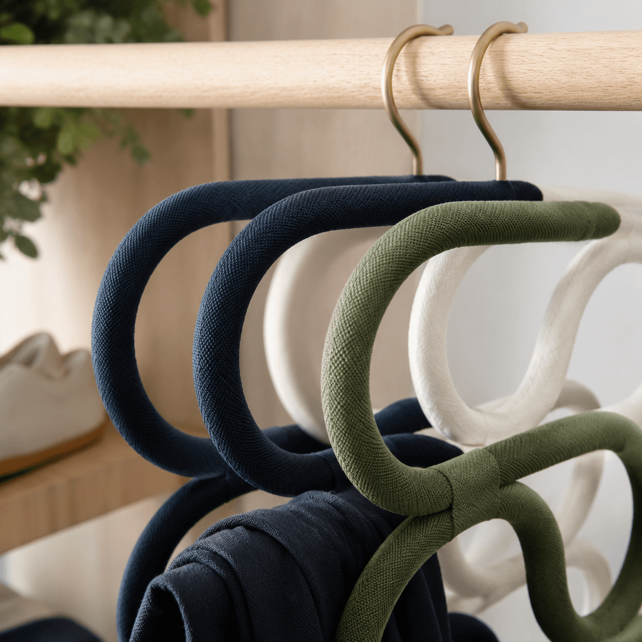 Scarf Hanger Ring — detail